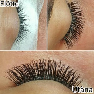 2D szempilla, háromplázó technika